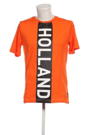 Ανδρικό t-shirt, Μέγεθος M, Χρώμα Πορτοκαλί, Τιμή 5,95 €