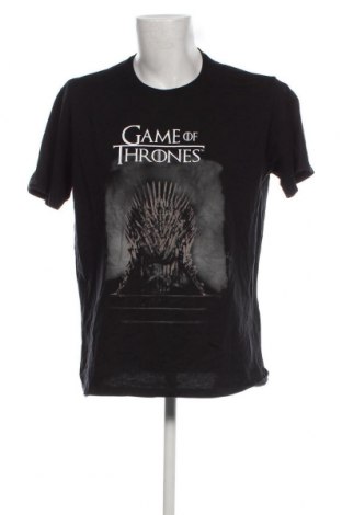 Ανδρικό t-shirt Game of Thrones, Μέγεθος XL, Χρώμα Μαύρο, Τιμή 4,82 €