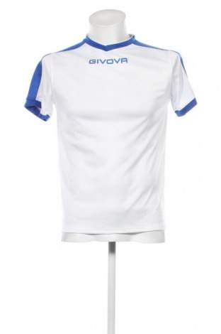 Ανδρικό t-shirt Givova, Μέγεθος S, Χρώμα Λευκό, Τιμή 10,82 €