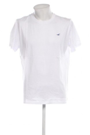 Męski T-shirt Hollister, Rozmiar XL, Kolor Biały, Cena 49,58 zł