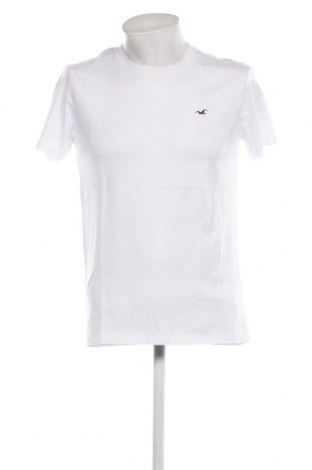 Herren T-Shirt Hollister, Größe M, Farbe Weiß, Preis 7,99 €