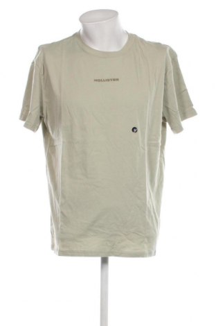 Ανδρικό t-shirt Hollister, Μέγεθος XL, Χρώμα Πράσινο, Τιμή 12,78 €