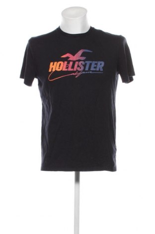 Męski T-shirt Hollister, Rozmiar L, Kolor Czarny, Cena 82,63 zł