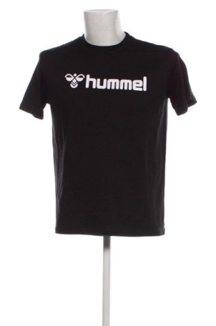 Мъжка тениска Hummel, Размер M, Цвят Черен, Цена 17,05 лв.