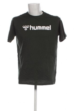 Ανδρικό t-shirt Hummel, Μέγεθος L, Χρώμα Πράσινο, Τιμή 9,59 €