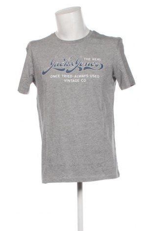 Мъжка тениска Jack & Jones, Размер L, Цвят Сив, Цена 18,60 лв.