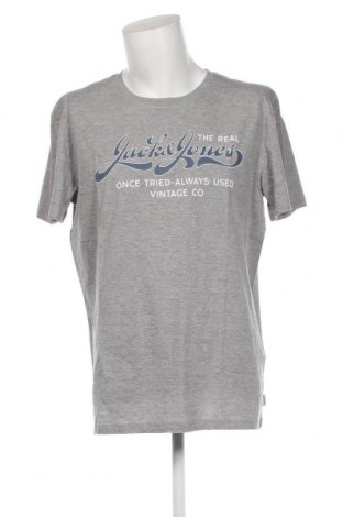 Herren T-Shirt Jack & Jones, Größe XXL, Farbe Grau, Preis 9,59 €