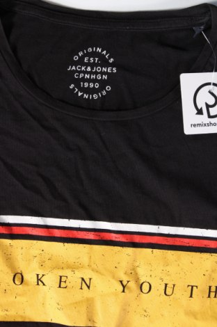 Męski T-shirt Jack & Jones, Rozmiar XL, Kolor Czarny, Cena 68,97 zł