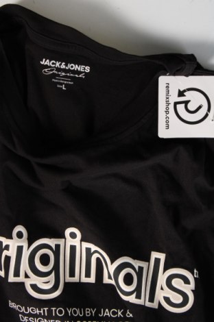 Мъжка тениска Jack & Jones, Размер L, Цвят Черен, Цена 31,00 лв.