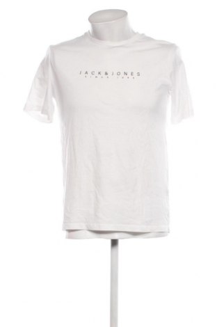 Męski T-shirt Jack & Jones, Rozmiar L, Kolor Biały, Cena 49,58 zł