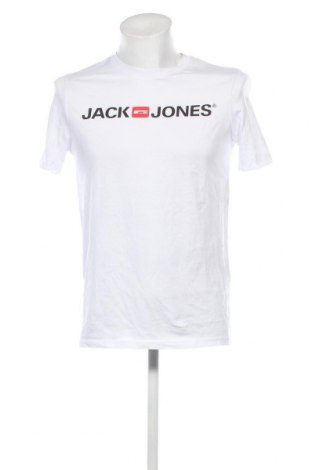 Tricou de bărbați Jack & Jones, Mărime M, Culoare Alb, Preț 61,18 Lei