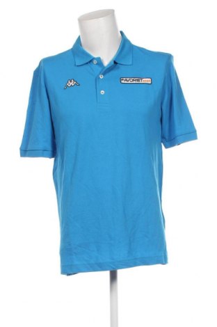 Ανδρικό t-shirt Kappa, Μέγεθος XL, Χρώμα Μπλέ, Τιμή 12,78 €