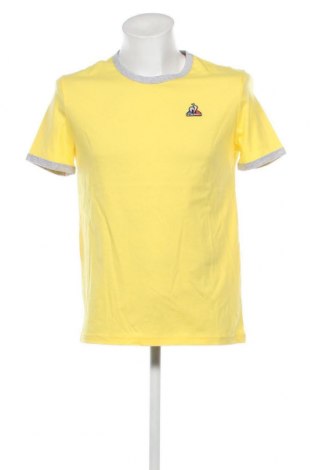 Herren T-Shirt Le Coq Sportif, Größe M, Farbe Gelb, Preis 28,87 €