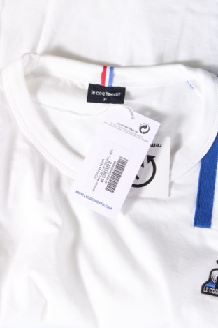 Herren T-Shirt Le Coq Sportif, Größe M, Farbe Weiß, Preis 25,98 €