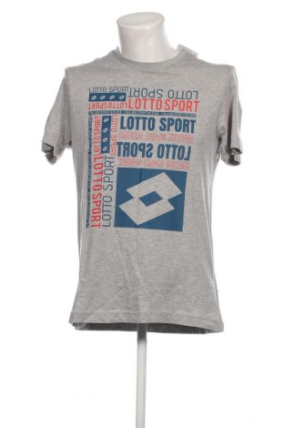 Herren T-Shirt Lotto, Größe L, Farbe Grau, Preis € 9,59