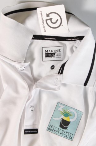 Мъжка тениска MARINE POOL, Размер M, Цвят Бял, Цена 35,00 лв.