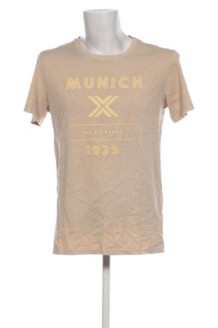 Herren T-Shirt Munich, Größe L, Farbe Beige, Preis 15,98 €