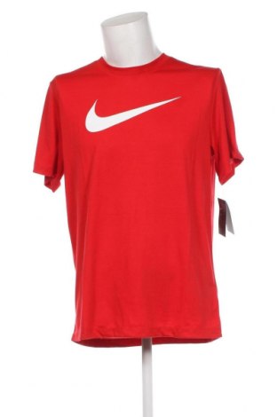 Herren T-Shirt Nike, Größe L, Farbe Rot, Preis 31,96 €