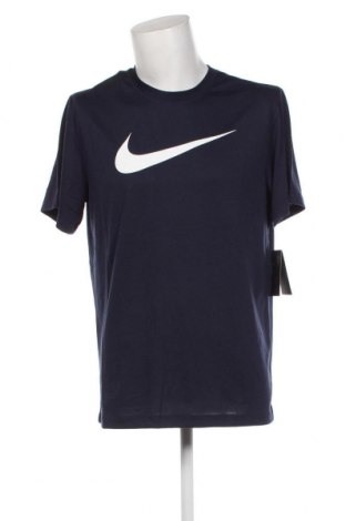 Мъжка тениска Nike, Размер L, Цвят Син, Цена 55,80 лв.