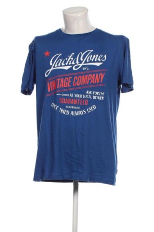 Męski T-shirt Originals By Jack & Jones, Rozmiar XL, Kolor Niebieski, Cena 49,58 zł
