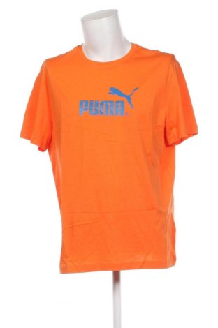 Męski T-shirt PUMA, Rozmiar XL, Kolor Pomarańczowy, Cena 90,89 zł