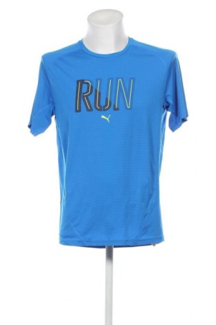Ανδρικό t-shirt PUMA, Μέγεθος L, Χρώμα Μπλέ, Τιμή 8,40 €