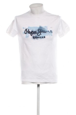 Herren T-Shirt Pepe Jeans, Größe S, Farbe Weiß, Preis € 17,32