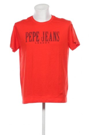 Ανδρικό t-shirt Pepe Jeans, Μέγεθος L, Χρώμα Κόκκινο, Τιμή 28,87 €