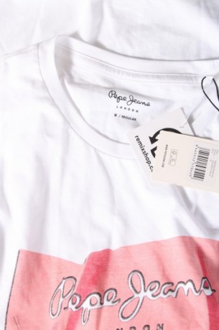 Męski T-shirt Pepe Jeans, Rozmiar M, Kolor Biały, Cena 149,27 zł