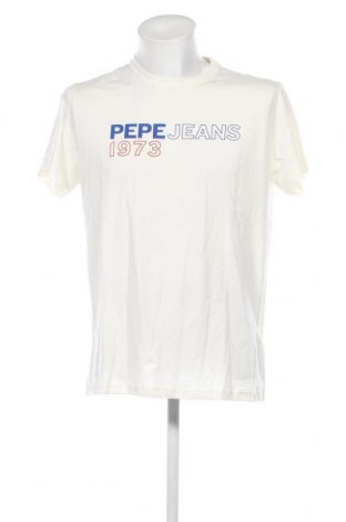 Мъжка тениска Pepe Jeans, Размер L, Цвят Екрю, Цена 53,20 лв.