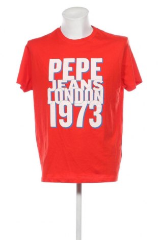 Herren T-Shirt Pepe Jeans, Größe L, Farbe Orange, Preis € 25,98