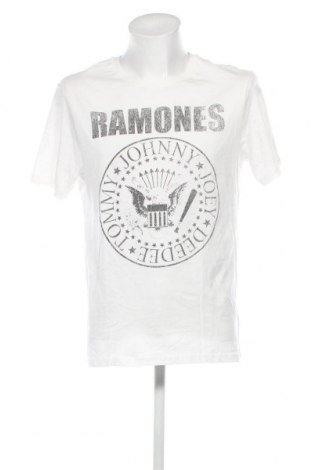 Ανδρικό t-shirt Ramones, Μέγεθος XXL, Χρώμα Λευκό, Τιμή 11,21 €