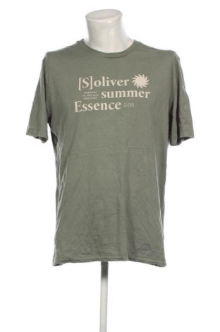 Tricou de bărbați S.Oliver, Mărime XL, Culoare Verde, Preț 27,63 Lei