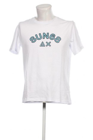 Herren T-Shirt SUN68, Größe L, Farbe Weiß, Preis € 28,87