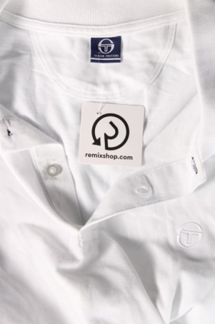 Мъжка тениска Sergio Tacchini, Размер XL, Цвят Бял, Цена 34,00 лв.