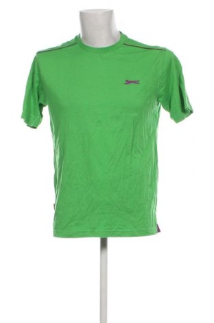 Ανδρικό t-shirt Slazenger, Μέγεθος M, Χρώμα Πράσινο, Τιμή 4,82 €
