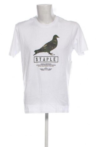 Herren T-Shirt Staple, Größe L, Farbe Weiß, Preis 15,98 €