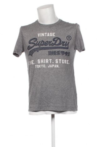 Herren T-Shirt Superdry, Größe M, Farbe Grau, Preis € 12,99