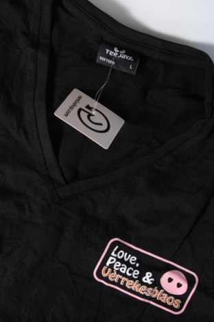 Ανδρικό t-shirt Tee Jays, Μέγεθος L, Χρώμα Μαύρο, Τιμή 8,66 €