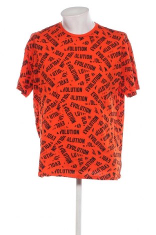 Ανδρικό t-shirt Terranova, Μέγεθος XXL, Χρώμα Πορτοκαλί, Τιμή 8,04 €
