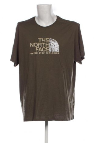Ανδρικό t-shirt The North Face, Μέγεθος XXL, Χρώμα Πράσινο, Τιμή 37,11 €