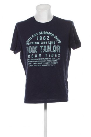 Ανδρικό t-shirt Tom Tailor, Μέγεθος XL, Χρώμα Μπλέ, Τιμή 7,00 €