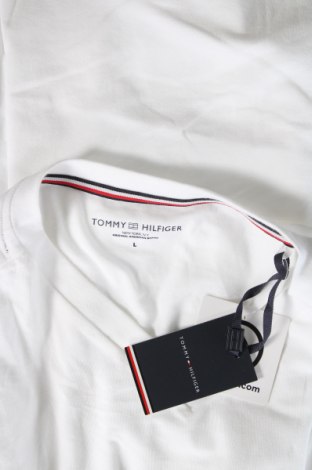 Tricou de bărbați Tommy Hilfiger, Mărime L, Culoare Alb, Preț 236,84 Lei