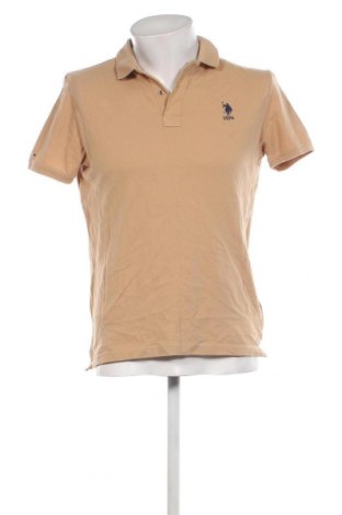 Herren T-Shirt U.S. Polo Assn., Größe M, Farbe Beige, Preis 32,49 €
