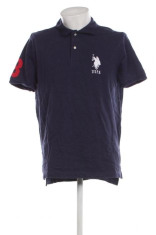 Férfi póló U.S.Grand Polo, Méret L, Szín Kék, Ár 3 552 Ft