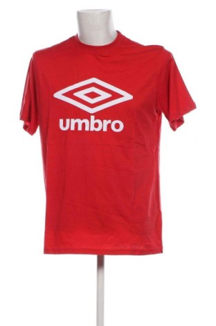 Мъжка тениска Umbro, Размер XL, Цвят Червен, Цена 18,60 лв.