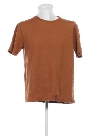 Ανδρικό t-shirt Zara, Μέγεθος XL, Χρώμα Καφέ, Τιμή 5,94 €