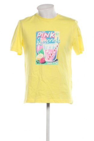 Herren T-Shirt Zara, Größe S, Farbe Gelb, Preis 8,35 €