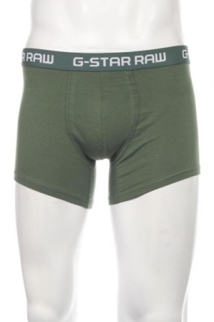 Ανδρικά μποξεράκια G-Star Raw, Μέγεθος M, Χρώμα Πράσινο, Τιμή 11,21 €