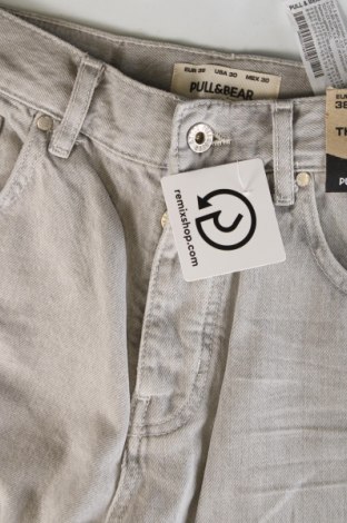 Blugi de bărbați Pull&Bear, Mărime S, Culoare Gri, Preț 151,32 Lei